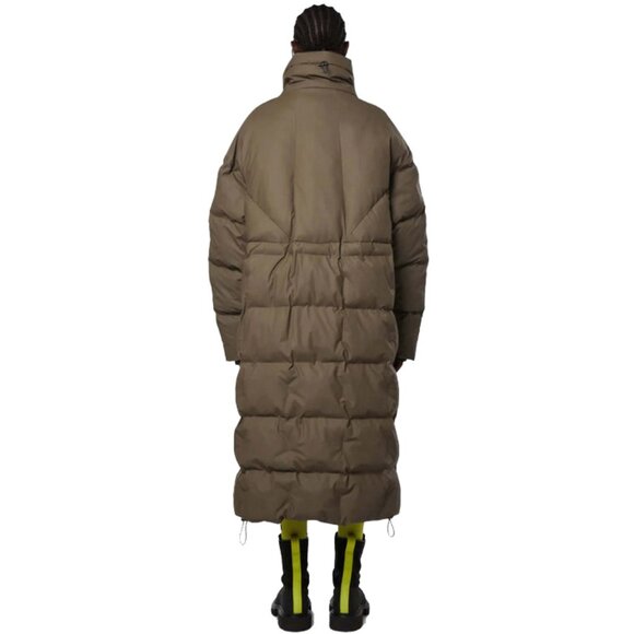 Rains Brown Puffer Coat - Picture 2 of 4